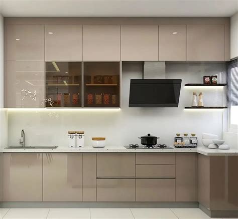 Modern Hdhmr Modular Kitchen Cabinets At Sq Ft Modular Kitchen