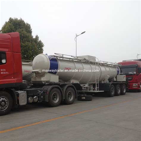 Ltrs Carbon Steel Acid Tanker Axles Sulphuric Acid Road Tanker