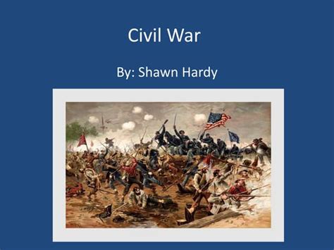 Civil War Powerpoint Ppt