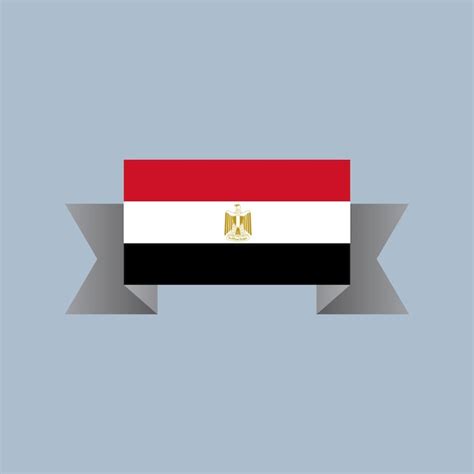 Premium Vector Illustration Of Egypt Flag Template