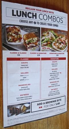 applebee's lunch menu