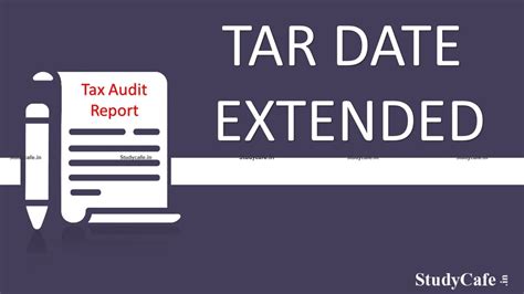 Tax Audit Due Date For Ay Extended By Cbdt