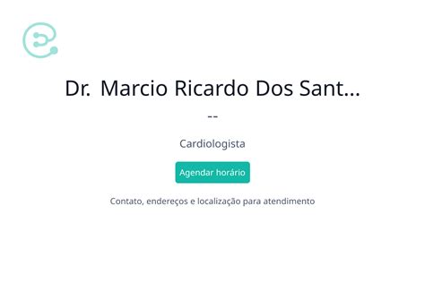 Dr. Marcio Ricardo Dos Santos, Cardiologista em Goiânia - GO,Goiânia - GO,Goiânia - GO