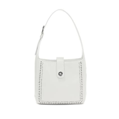 Jill Shoulderbag In Optic White J Hoffman S