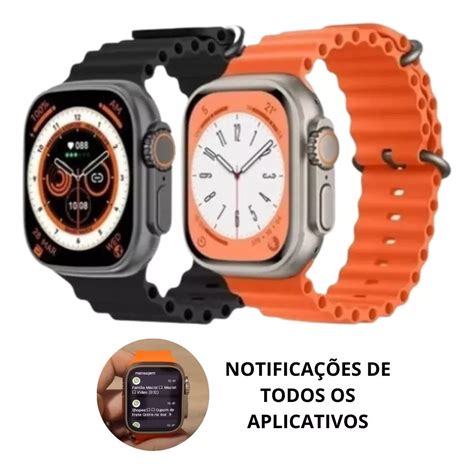 Relogio Smartwatch X8 Ultra 49mm Watch 8 Lancamento Original Mebuscar