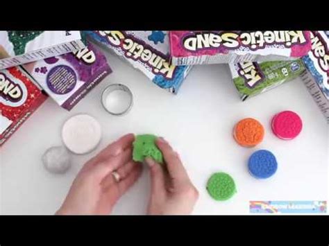 Diy How To Make Colors Kinetic Sand Oreo Cookies Rainbowlearning YouTube