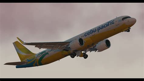 Xplane11 Cebu Pacific A321neo Going Around Youtube