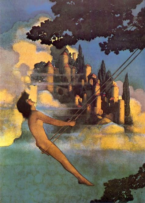 Maxfield Parrish Golden Age Illustrator Tuttart Pittura