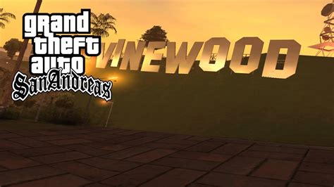 Gta San Andreas Los Santos Vinewood Ambience Youtube