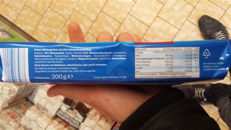 Sondey Lidl Grandino Vollmilch Kalorien Nährwerte