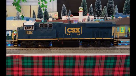 Just Released MTH Railking Imperial O Gauge ES44AC In CSX First Run