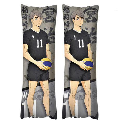 Haikyuu Body Pillow Merch 120cm Atsumu Miya Body Pillow Case Dakimakura Hugging Pillow