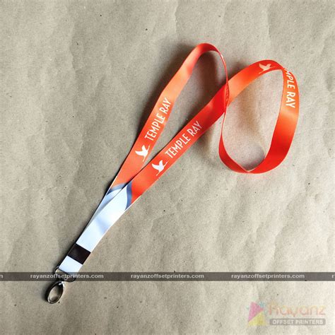 Lanyard Printing Cost Premium Mm Id Card Tag Rope