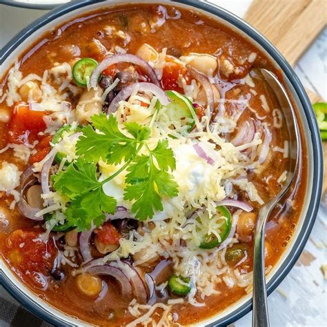 Rachel Maser On Instagram NEW Crock Pot 3 Bean Turkey Chili