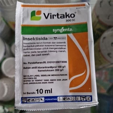 Jual Insektisida VIRTAKO SACHET 300 SC 10 ML Shopee Indonesia