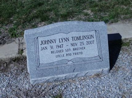 Judge Johnny Lynn Tomlinson 1947 2007 Find A Grave Gedenkplek