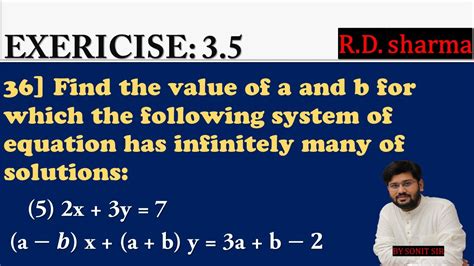 40 2x3y7 A Bxaby3ab 2 Find The Value Of A And B For The