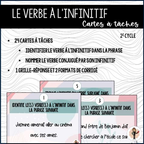 CàT Le verbe à l infinitif