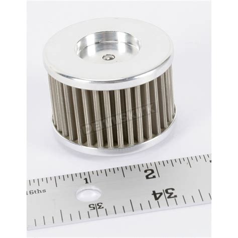 Moose Stainless Steel Oil Filter 0712 0231 Dennis Kirk