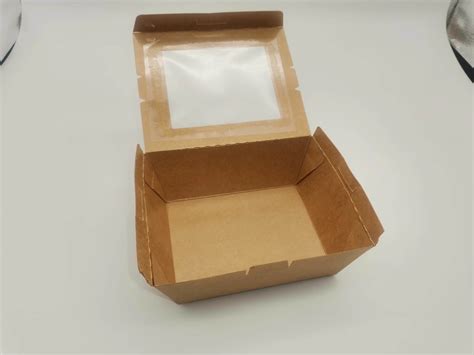 Wholesale Disposable Food Packaging Boxes Custom Printed Paper Meal Box