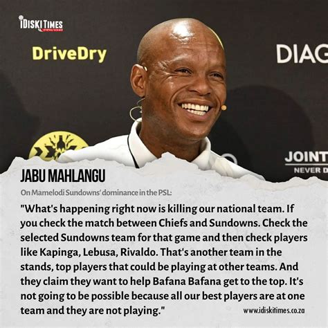 IDiski Times On Twitter Do You Agree With JabuMahlangu12