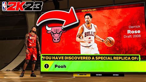 NBA 2K23 OFFICIAL DERRICK ROSE REPLICA POOH BUILD BEST NBA 2K23