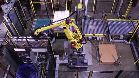 Revolutionary Robotic Palletizing System For Efficient Warehouse