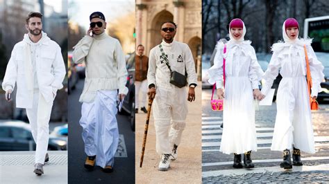 All-White Looks Were a Street Style Favorite at Paris Fashion Week Men ...