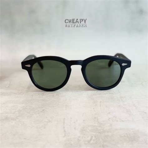 Jual Kacamata Moscot Lemtosh Black Doff Original Sunglasses Shopee