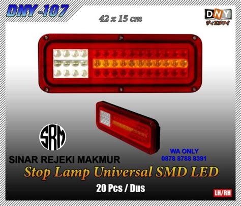 Lampu Stop Truk Smd Led Dny Volt Belakang Anti Pecah Air