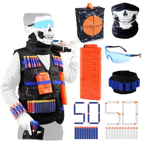 Gotowy Zestaw Vest Set A Z D Ugim Magazynkiem Do Hasbro Nerf