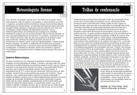 Edição nº6 1º semestre de 2012 Homens do Tempo nos Tribunais