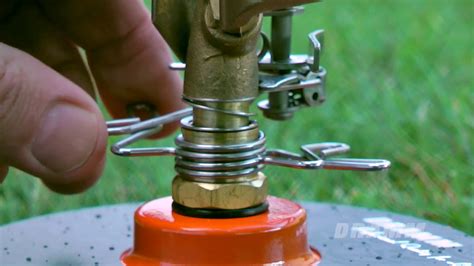 Adjusting The Spray Area Pattern Of A Dramm Impulse Sprinkler YouTube