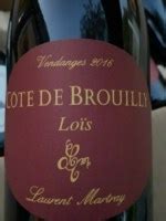 Laurent Martray Côte de Brouilly Vivino