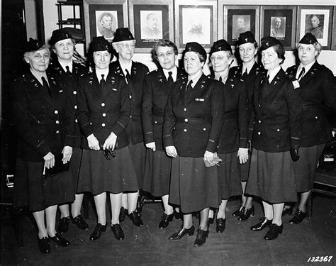 Representatives Of The Army Nurse Corps From The Nine Army Corps Areas