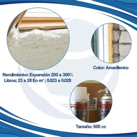 Espuma Poliuretano Expandido Aerosol Ml Sellador Fijador Mundocima