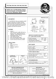 Moc Datasheet Pdf V Ma Optically Coupled Bilateral Switch