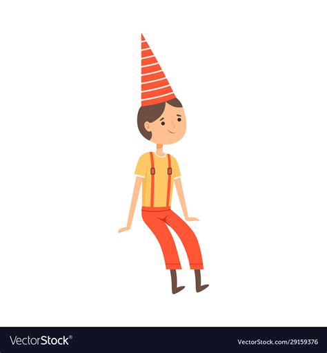 Tom thumb character from fairy tale Royalty Free Vector