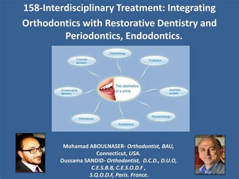 Interdisciplinary Treatment In Orthodontics Dr Olivier Sandid