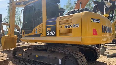 Used Second Hand Komatsuu Pc200 8 Pc240 8 Pc130 8 Pc110 7 Crawler Excavator 20 Tons Used