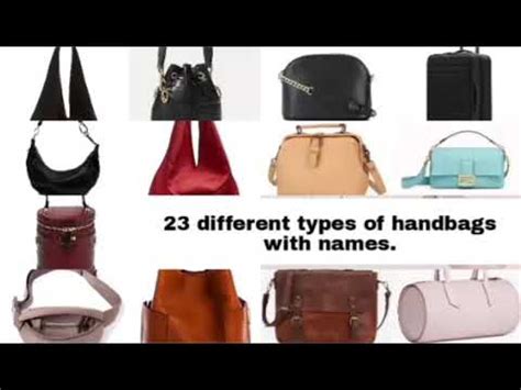 Different Types Of Purses And Their Names Semashow