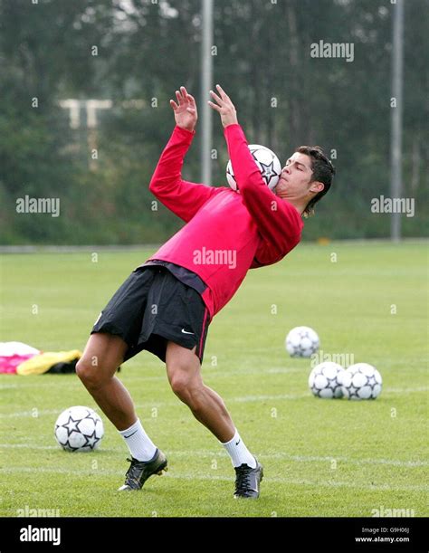 Soccer - Manchester United training session - Manchester. Manchester ...