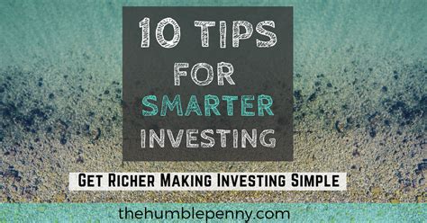 Tips For Smarter Investing The Humble Penny