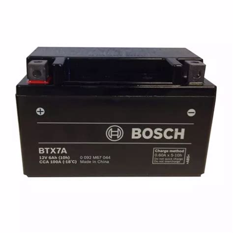 Bateria Bosch Btx A Ytx A Bs Rx Bk Rd Vx An Fas