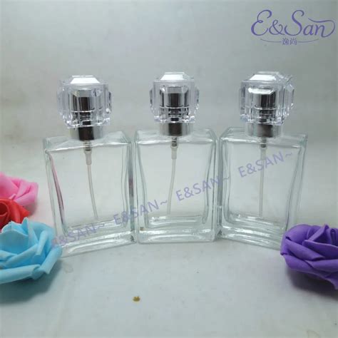 Pt Ml Botol Parfum Kaca Persegi Botol Semprot Nosel Pengeluaran