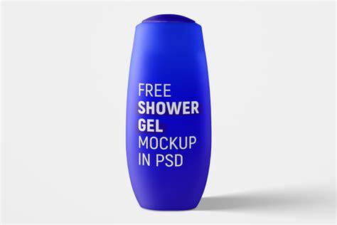 Free Shower Gel Bottle Mockup Set Free PSD Templates