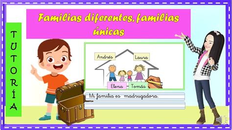 Familias Diferentes Familias únicas 1° Grado Youtube