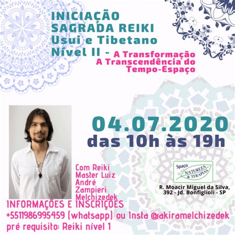 Reiki Usui E Tibetano N Vel A Transforma O Em S O Paulo Sympla