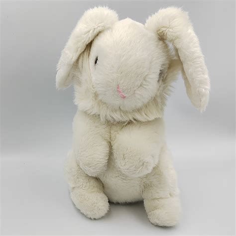 Ancienne Peluche Lapin Blanc Hamleys