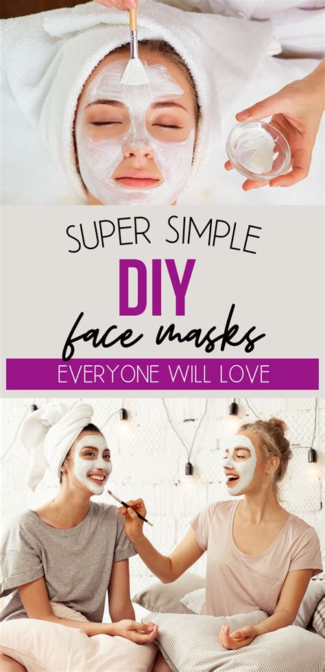 How To Make Homemade Facial Masks ⋆ Homemade For Elle In 2021 Homemade Facial Mask Skin Care